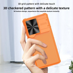 Funda magnética anticaída para S26 Ultra con soporte de lente de TPU, estilo CD con ventana deslizante, compatible con envíos transfronterizos, venta al por mayor. - Product Image 1