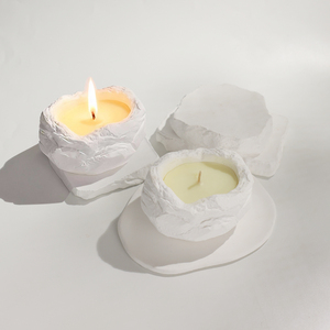 Velas Aromáticas de Lujo <span class=keywords><strong>Eric</strong></span> al por Mayor, Creativas, en Forma de Nido de Pájaro, de Yeso, para Regalos, Bodas, Cumpleaños - Product Image 1