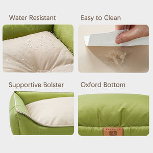 Aangepaste Hoge Kwaliteit <span class=keywords><strong>Oxford</strong></span> Luxe Waterdichte Kauwbestendige Hond Huisdier <span class=keywords><strong>Bed</strong></span> - Product Image 2