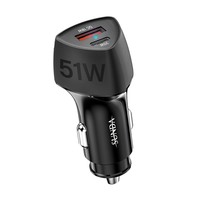 Cargador de Coche PD QC3.0 de 51W 12-24V con Protección de Seguridad y Compatibilidad Universal para Dispositivos USB, Precio de Fábrica