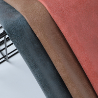 Tissu décoratif imperméable en PU gaufré givré rétro doux pour sacs, canapés, chaises et usage extérieur