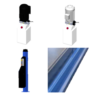 Charge lourde grand <span class=keywords><strong>pont</strong></span> élévateur de voiture automatique à 4 pôles <span class=keywords><strong>garage</strong></span> hydraulique de 4.5 tonnes ascenseur de voiture à quatre poteaux souterrain - Product Image 6
