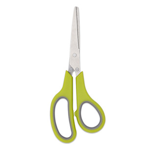 <b>Kitchen</b> <b>Scissor</b> Stainless Steel Green Straight Head For Home Use - Product Image 4