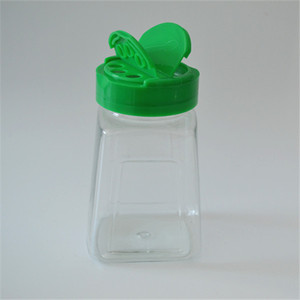 ขวดเครื่องเทศและขวดใส่เครื่องปรุงแบบซ้อนได้ ขนาด 8 ออนซ์ หลายขนาด ผลิตจากพลาสติก PET เป็นมิตรกับสิ่งแวดล้อม สำหรับใช้ในบ้านและร้านค้าขนาดเล็ก - Product Image 1