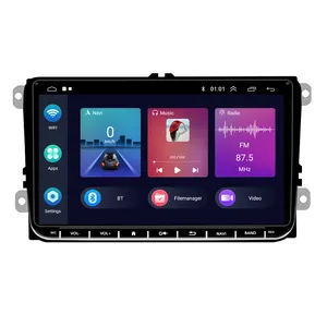 9 дюймов 2 + 32g автомобильный радиоприемник Android Wifi Gps навигация автомобильный Mp5 Dvd-плеер стерео для VW/Volkswagen/Golf/Polo/Tiguan/Passat