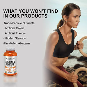 Capsule L-arginina integratore di ossido nitrico L-arginina Capsule Endurance pompe crescita muscolare integratore di arginina - Product Image 3