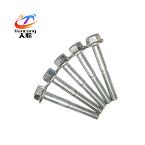 Bán Sỉ Bu Lông Mặt Bích Lục Giác DIN 6922 Màu Mạ Kẽm Chất Lượng Cao Có Chuôi Giảm - Product Image 4