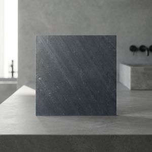 Revêtement mural fin en pierre flexible, blocs noirs, décoration extérieure, 100% pierre naturelle, écologique, moderne, pour salle de bain et jardin - Product Image 6