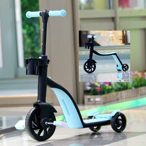 SCT81X China venta al por mayor plegable mini intermitente PU niños parpadeo ajustable flash ruedas niños <span class=keywords><strong>scooter</strong></span> niños equilibrio ligero <span class=keywords><strong>scooter</strong></span> - Product Image 4