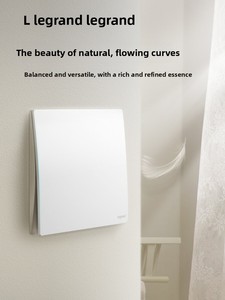 Interrupteur de climatisation multi-contrôle USB pour panneau NIO, en céramique blanche, 86 mat, <span class=keywords><strong>16A</strong></span> 220V - Product Image 3