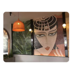 Carreaux de mosaïque en verre exquis pour décoration murale <span class=keywords><strong>intérieure</strong></span> élégante Mosaïque de <span class=keywords><strong>vitrail</strong></span> élégante pour la décoration <span class=keywords><strong>intérieure</strong></span> - Product Image 5