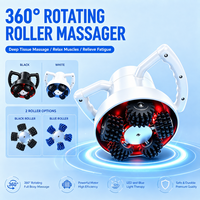 Appareil de massage corporel par vibration 360°, rouleau de massage corporel, amincissement du corps, élimination de la cellulite, drainage lymphatique par vibration