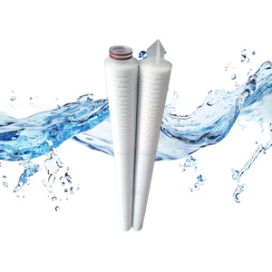 Cartouches filtrantes à grand débit en membrane de polypropylène plissée de 0,2 micron avec une surface de 152 mm de diamètre extérieur - Product Image 1