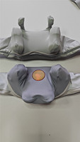 Masseur Shiatsu 4D Sans Fil pour Dos, Nuque et Épaules, Pétrissage Profond, Chauffant, Soulagement de la Douleur et Relaxation Musculaire
