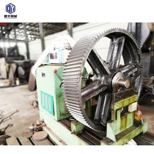 Hierro fundido FCD 500 Horno rotatorio Casting Módulo grande Rueda de engranaje recto grande de gran diámetro - Product Image 3