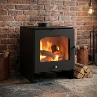 Cheminée autoportante à feu véritable, chauffage au bois pour la maison, style européen moderne, insert décoratif en acier pour salon intérieur
