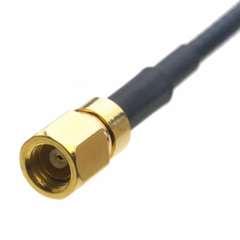 50ohm DIN RF Coaxial Male Soldering Connector to 4.3/10 Male for 1/2" Super Flexible Cable, RF Cable Assembly