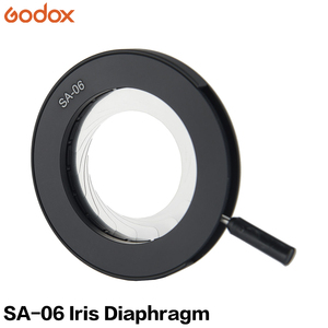 Accessoires de studio photo Godox Diaphragme à <span class=keywords><strong>iris</strong></span> pour <span class=keywords><strong>photographie</strong></span> Sa-06 pour la mise au point de la lumière vidéo LED S30 - Product Image 3