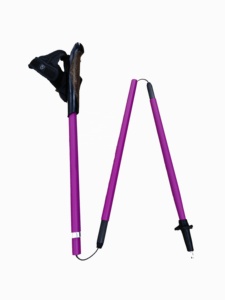 <span class=keywords><strong>Bastones</strong></span> nórdicos plegables ajustables de aluminio personalizados 7075 <span class=keywords><strong>bastones</strong></span> plegables para mochileros senderismo trekking - Product Image 6