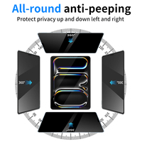 Protection d'écran anti-espion pour tablette Apple iPad M2 M3 M4 Pro Air 13 11 pouces, autocollant