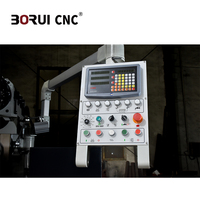 BORU UM1460 Fresadora universal vertical de servicio medio Fresadora manual de alta potencia para sala de herramientas de acero y metal DRO