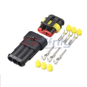 Connecteur automobile étanche IP66 super scellé à 2 broches TE AMP 282080-1 282104-1 - Product Image 3