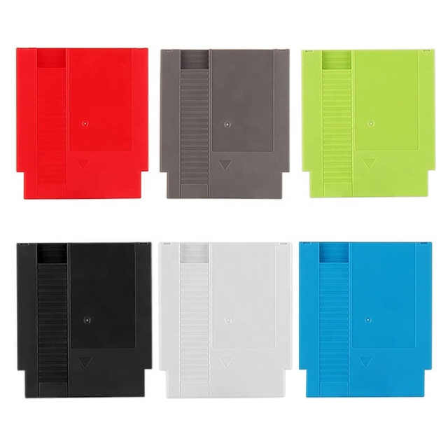 Replacement Game Card Shell for NES 60 Pin to 70 Pin Plastic Card Cover Storage Box for NES Cartridge Case