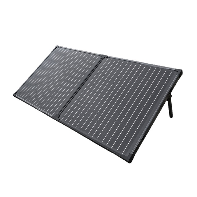 Hot Selling 100W Portable Folding Solar Panel Kit Renewable Energy Rigid Mono Crystalline PV for Outdoor Camping & Hiking