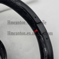 Volante de Fibra de Carbono Forjado de Alta Calidad con Microsuede y LED para Mercedes Benz W177 W213 W204 W205 W211 C257 AMG