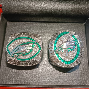 Hurts Championship <b>Ring</b> 2022 &2025 Phila Eagle <b>Ring</b> <b>Set</b> Champions League <b>Ring</b> - Product Image 2