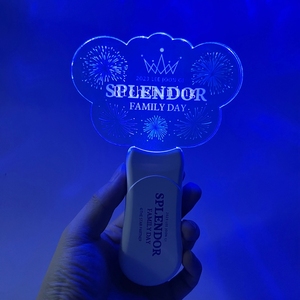 Bâton lumineux d'éclairage en acrylique à LED de forme personnalisée avec logo personnalisé pour Noël Pâques Nouvel An Saint Valentin Fête des Mères - Product Image 6
