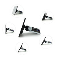 MEKEDE DUDU7-Unidad Giratoria de Husillo Único para Coche, Dispositivo Universal con Android, GPS, DSP, RDS, para Toyota, Honda, VW, Hyundai, Nissan