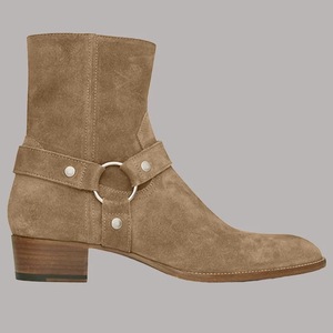 <span class=keywords><strong>Stivali</strong></span> Chelsea alla Moda per Uomo, Nuovi Stivaletti <span class=keywords><strong>Beige</strong></span> con Rialzo, in Vera <span class=keywords><strong>Pelle</strong></span>, Slip-On, Asciugatura Rapida e Resistenti all'Usura - Product Image 6