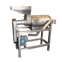 Motoraangedreven Groente-En Fruitpulpmachine Voor Fruitverwerkingsfabriek 1.5kw Power Lange Levensduur