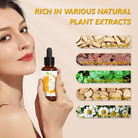 Le plus récent de haute qualité brillant hydratant lueur éclaircissant vitamine E acide hyaluronique vitamine C sérum pour le visage