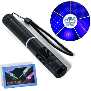 スターライトブルーレーザーポインター屋外用 | 耐久性のあるビルドと信頼性の高いパフォーマンスを備えたスターパターン投影 - Product Image 1