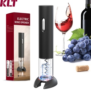 Factory Wholesales Automatic Wine Opener Plastic Bottle Opener Electric Wine Corkscrew <b>Battery</b> Operated Wine Opener - Product Image 1