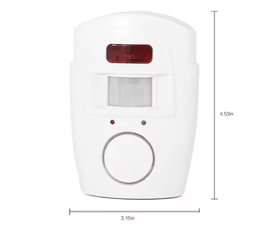 Home Security <strong>Motion</strong> <strong>Detector</strong> Human <strong>PIR</strong> Sensor Anti-theft Remote Control Wireless Alarm System - Product Image 2