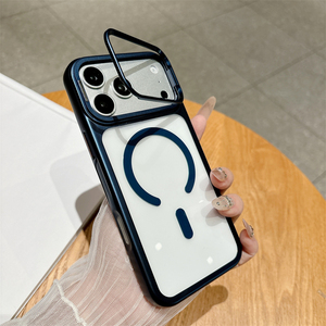 เคสกันกระแทก TPE พรีเมียม ดีไซน์ใหม่ พร้อมที่ยึดโทรศัพท์แบบโลหะและแม่เหล็ก สำหรับ iPhone 17 Pro Max - Product Image 5