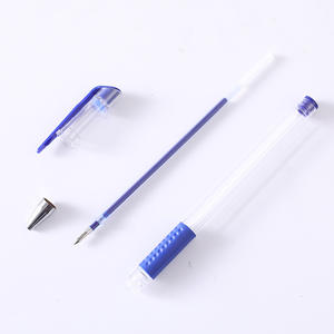 ปากกาลูกลื่นเจลราคาส่งถูกที่สุด X1011-2 พร้อมโลโก้สั่งทำ ขนาด 0.5 มม. สีน้ำเงิน ปากกาพลาสติก ปากกาเจลสำหรับโปรโมชั่น - Product Image 6