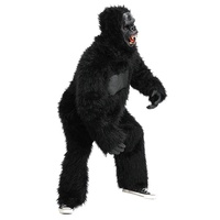 Premium City Halloween Auslandshandel-Stil Tier King Kong Schimpansen-Performance-Kostüm aus Polyestergewebe für Altersgruppe 35-39
