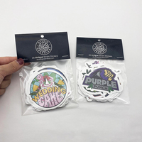 Pack d'autocollants en vinyle découpés sur mesure, imperméables, de haute qualité, personnalisés, packs d'autocollants de dessins animés pour ordinateur portable, skateboard, marque