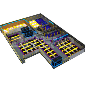 Parque <span class=keywords><strong>infantil</strong></span> multifunción interior, gran área de juegos, piscina interior de espuma, parque de trampolines para niños, campo - Product Image 6