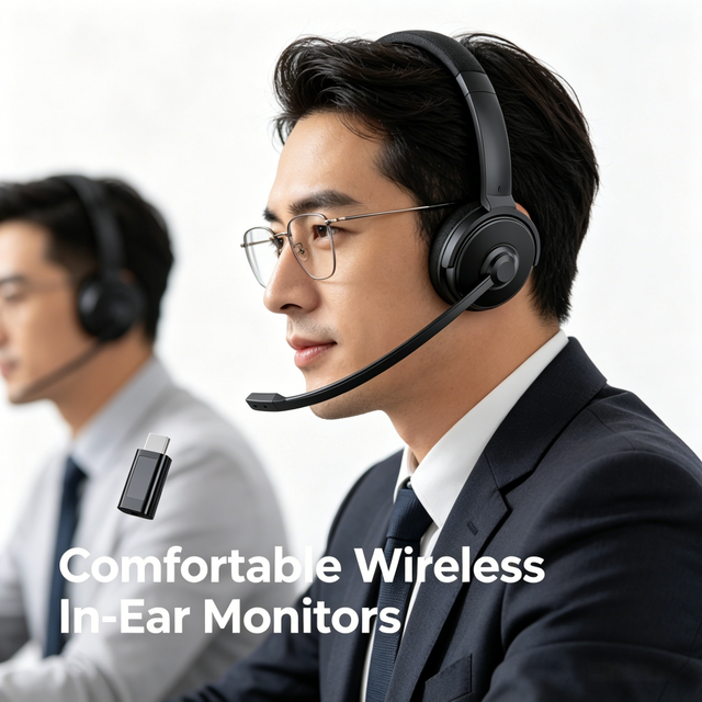 Wholesale Customized Call Centers Office Teams Meetings Use Noise Reduction On-Ear Headphones