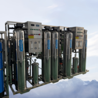 Équipement de Traitement de l'Eau par Osmose Inverse (OI), Désalinisation, Électrodéionisation (EDI), Ultrafiltration, Pompe PLC Grande Capacité 5000L/Heure pour Eau Pure