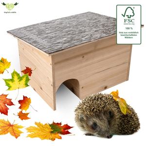 Maison de hérisson résistante aux intempéries 'Hut' Kit de construction Hôtel hérisson de jardin avec toit résistant aux intempéries Maisons et meubles pour animaux de compagnie - Product Image 2