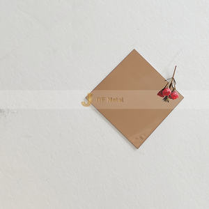 Feuille d'acier inoxydable de finition de miroir colorée par PVD EX041 304 revêtement décoratif de couleur de plaque de 430 316L pour la conception intérieure - Product Image 5