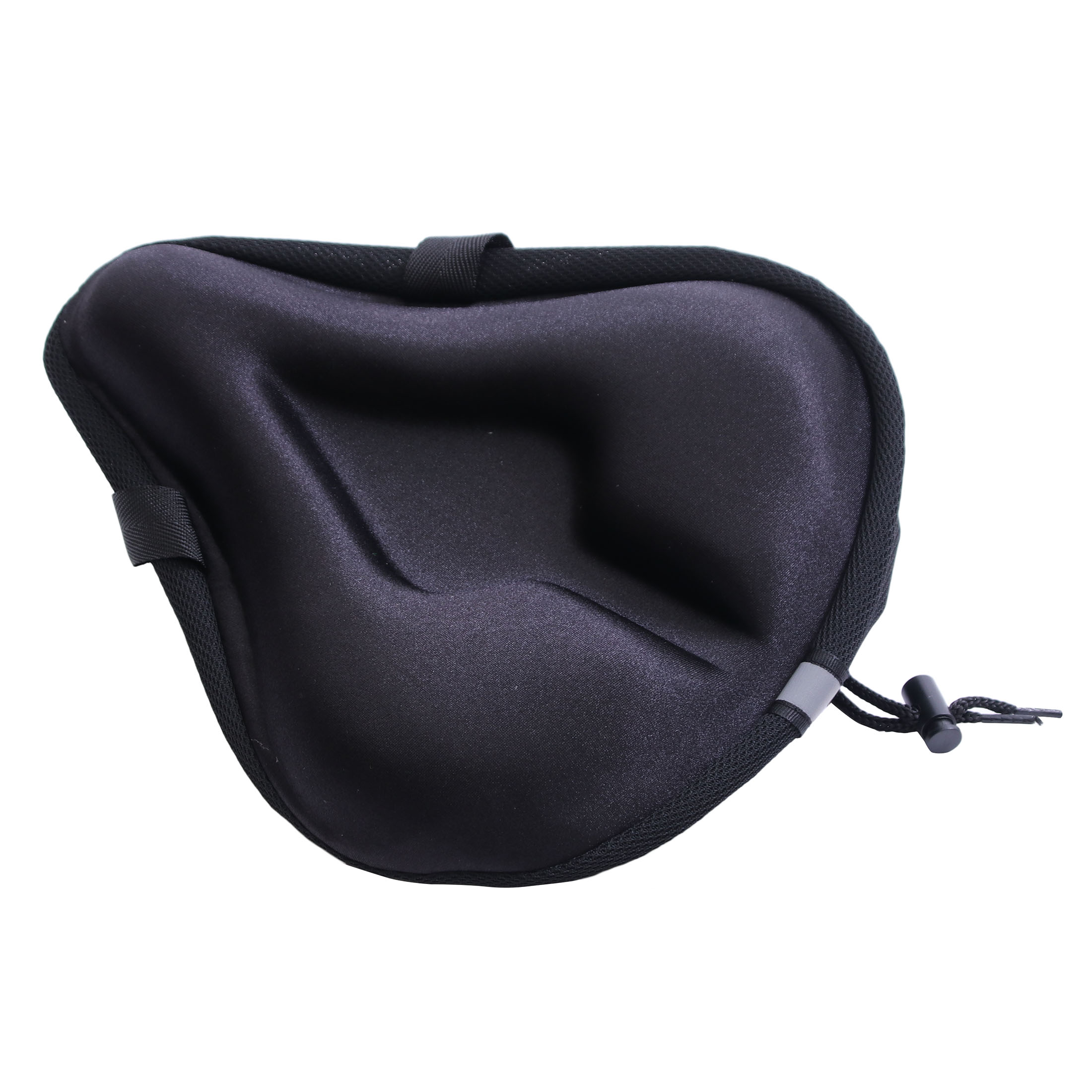 Wide Gel Bike Seat Cushion Women Men Comfortable Bicycle Saddle Indoor Outdoor Cycling Water Dust Resistant Cover Included Spin