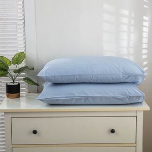 Funda de Almohada con Función de Protección Contra la Radiación, Tejida, con Rayas Geométricas Bordadas, para Uso en el Hogar, Hoteles y Hospitales - Product Image 2