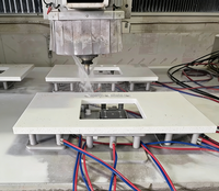 Fraise diamantée CNC personnalisable OEM/ODM à 6 cannelures et HRC 65 pour la gravure, le dégrossissage et le profilage de la pierre